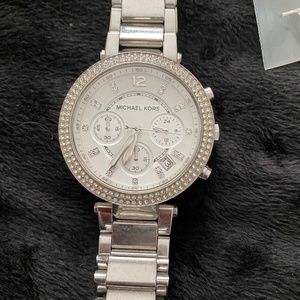 Sliver Michael Kors Watch